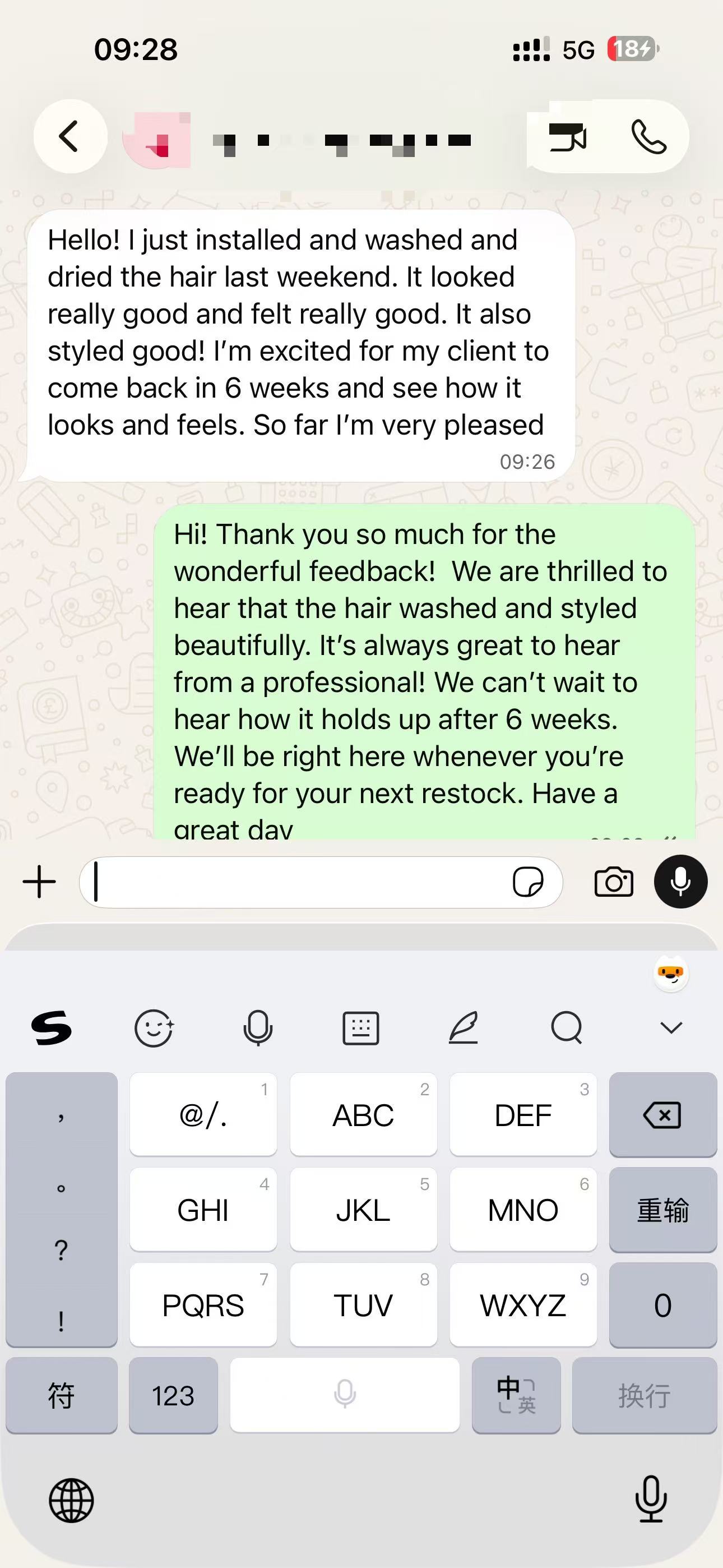 Customer review from Verified customer